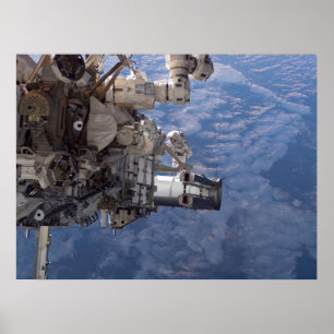 Poster Spacewalk & ISS (STS-115)