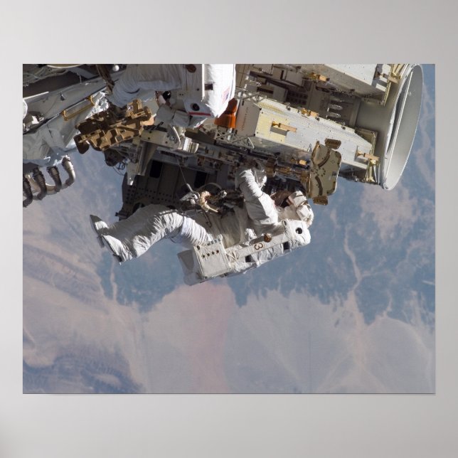 Póster Spacewalk & ISS (STS-115) (Frente)