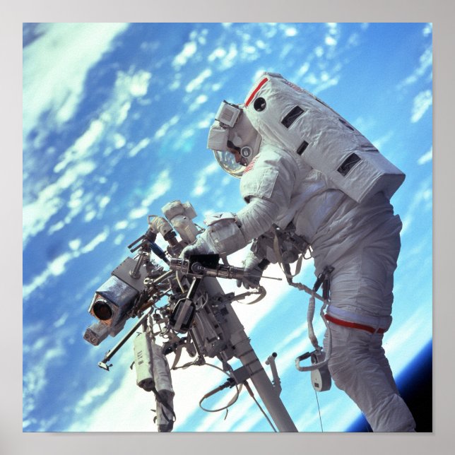 Póster Spacewalk (STS-103) (Frente)