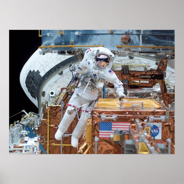 Póster Spacewalk (STS-109) (Frente)