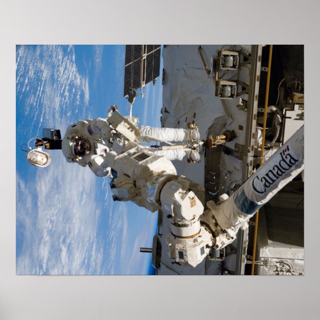 Póster Spacewalk (STS-119) (Frente)