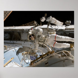 Póster Spacewalk (STS-122)