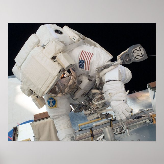 Póster Spacewalk (STS-124) (Frente)