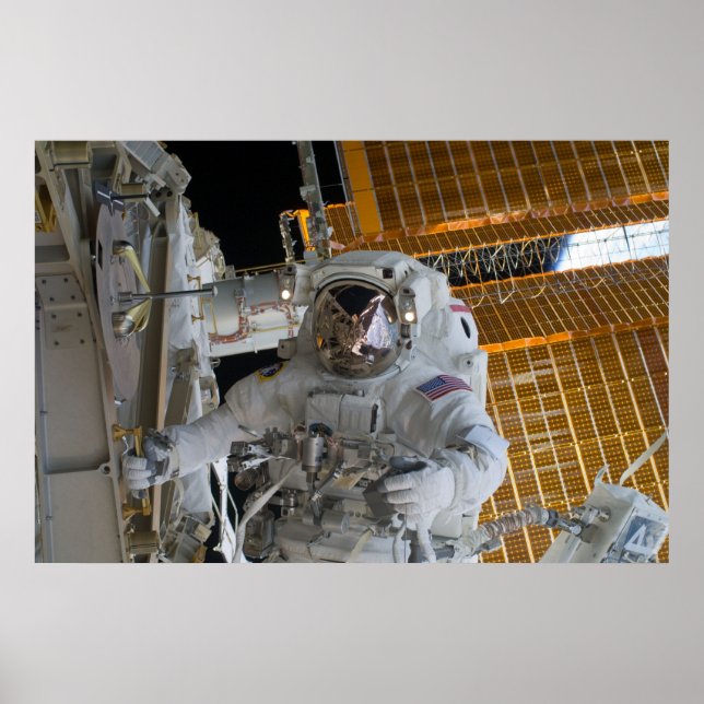 Póster Spacewalk (STS-128) (Frente)