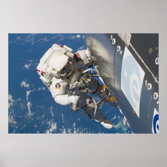 Póster Spacewalk (STS-129) (Frente)