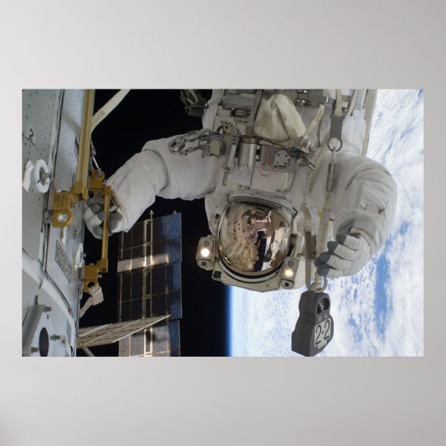 Poster Spacewalk (STS-130) (Frente)
