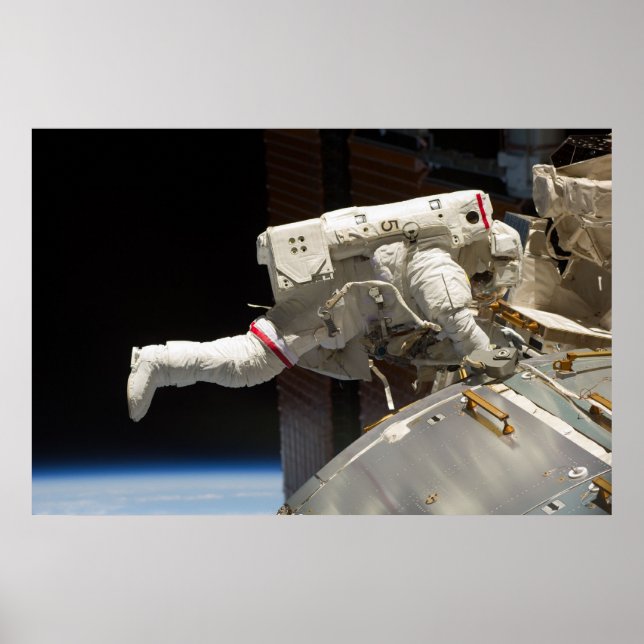 Póster Spacewalk (STS-133) (Frente)