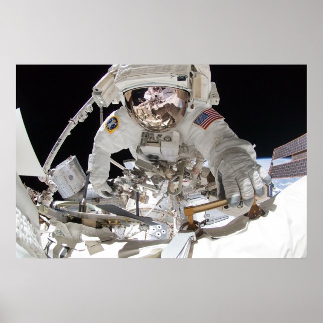 Póster Spacewalk (STS-134) (Frente)