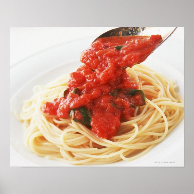 Póster Spaghetti Pomodoro (Frente)