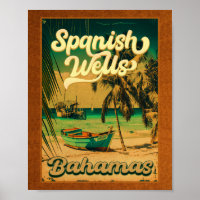 Spanish Wells Island Bahamas Souvenirs 60s