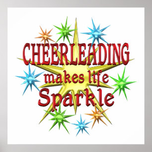 Póster Sparkles Cheerhead