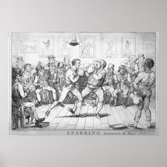 Póster Sparring, 1817 (Frente)