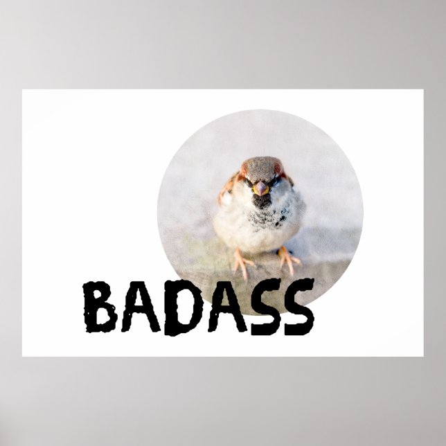 Poster Sparrow - Badass (Frente)