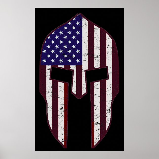 Poster Spartan Americano (Frente)