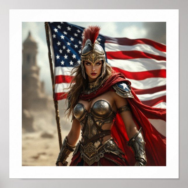 Poster Spartan Americano (Frente)