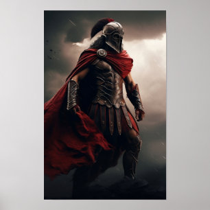 Poster Spartan Valor: Solte o Guerreiro Dentro