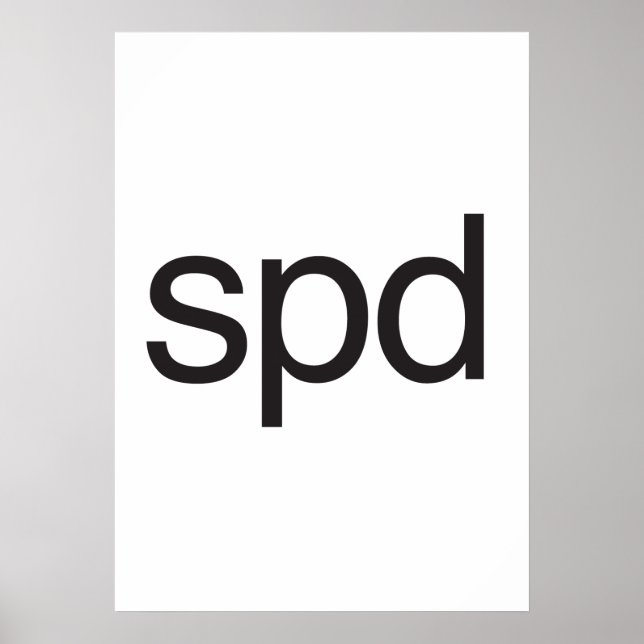 Póster spd.ai (Frente)