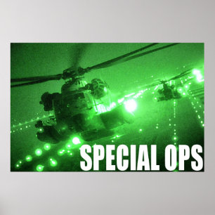Póster Special Ops da força aérea