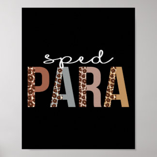 Poster Sped Para Apreciação De Leopardo Diversão Para Mul
