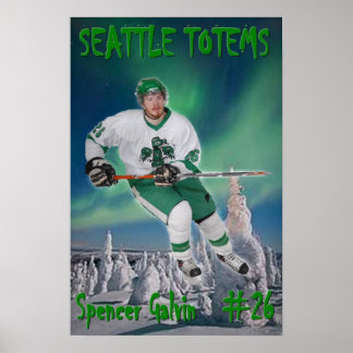 Poster Spencer Galvin - Seattle Totems