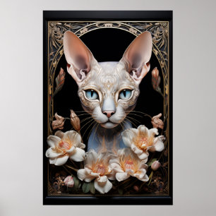 Poster Sphynx cat
