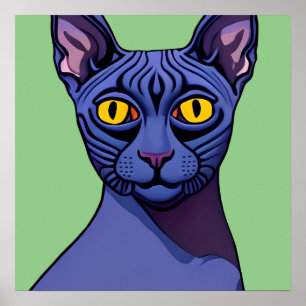 Poster Sphynx Cat