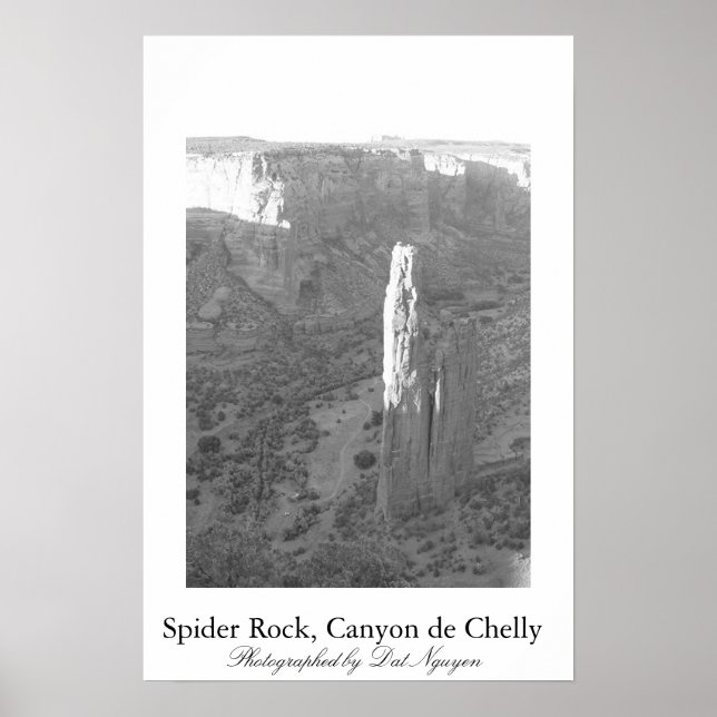 Póster Spider Rock, Canyon de Chelly (Frente)