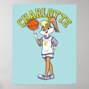 Poster Spin de basquete da Lola