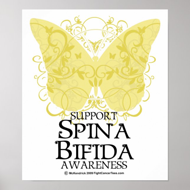Poster Spina Bifida Butterfly (Frente)