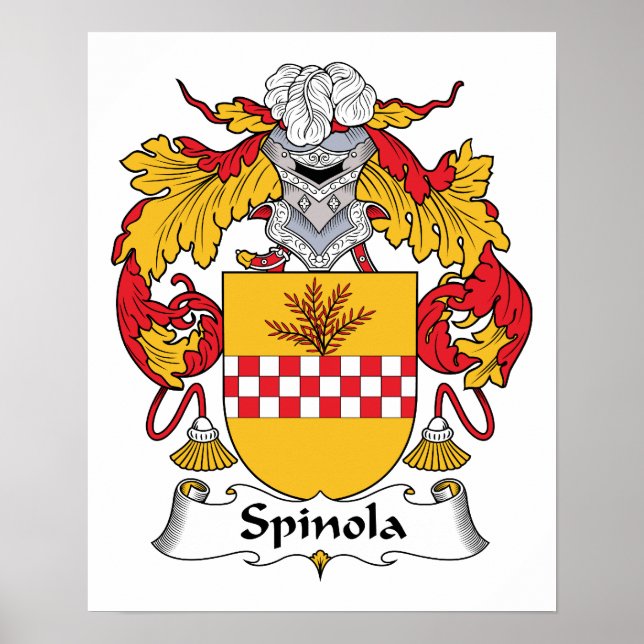 Poster Spinola Family Crest (Frente)