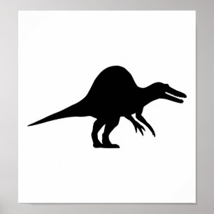 Póster Spinosaurus do dinossauro