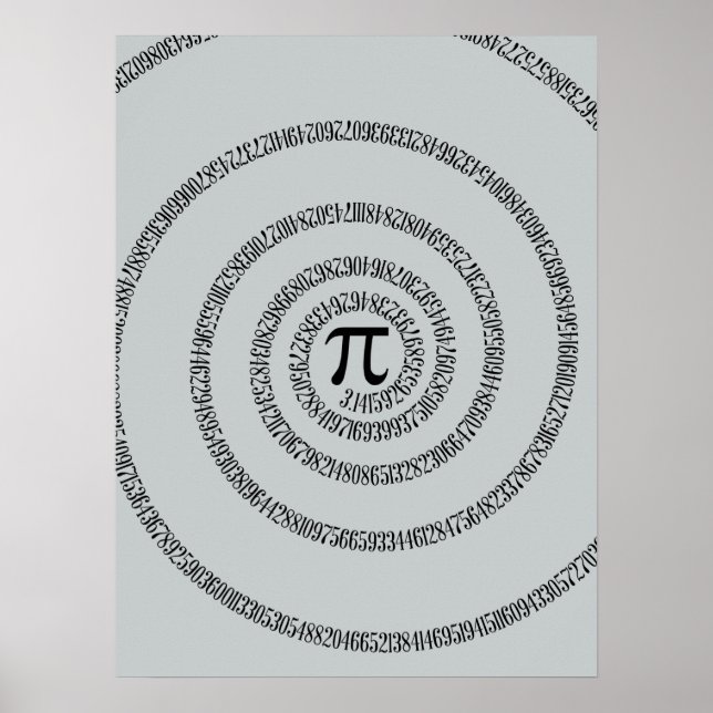 Póster Spiral Clique em Personalizar para alterar a cor d (Frente)