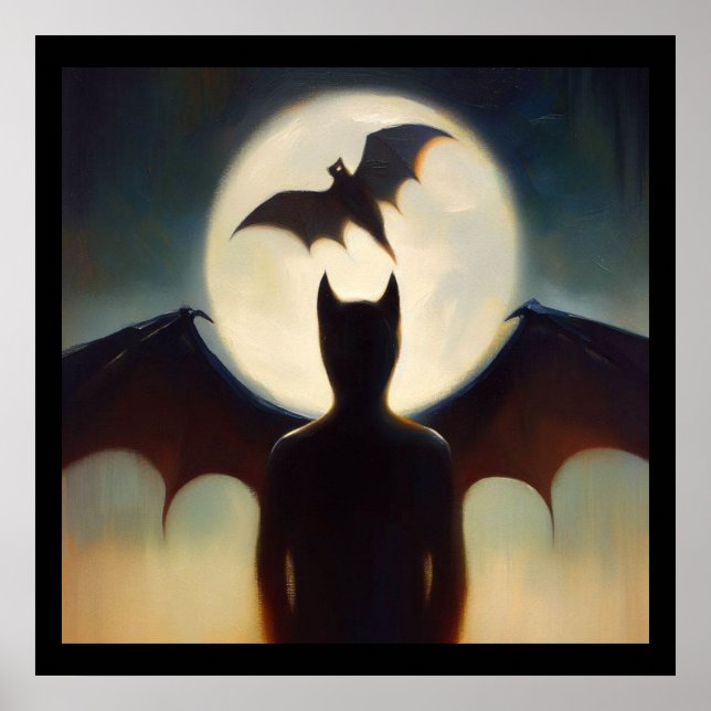 Poster Spirit Animal Bat 2 (Frente)