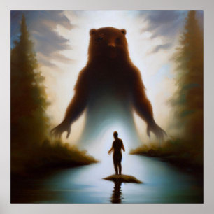 Poster Spirit Animal Beaver 2