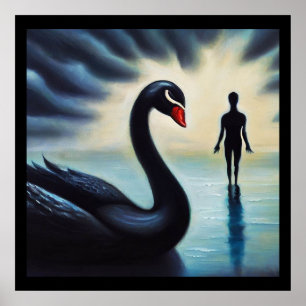 Poster Spirit Animal Black Swan 2