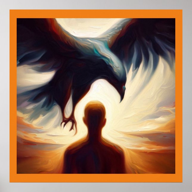 Poster Spirit Animal Eagle 1 (Frente)