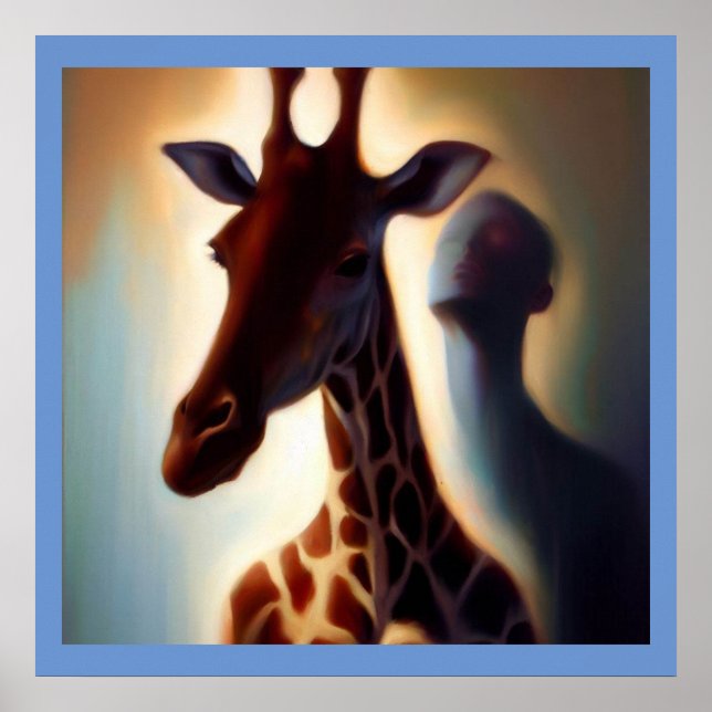 Poster Spirit Animal Giraffe 1 (Frente)