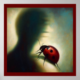Poster Spirit Animal Ladybug 1