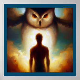 Poster Spirit Animal Owl 1