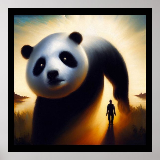 Poster Spirit Animal Panda 3 (Frente)