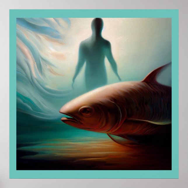 Poster Spirit Animal Salmon 1 (Frente)