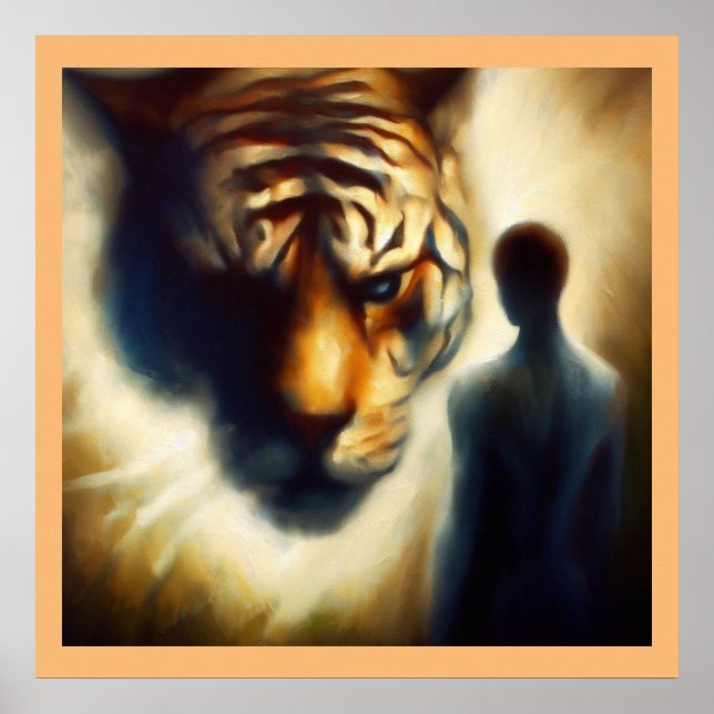 Poster Spirit Animal Tiger 1 (Frente)