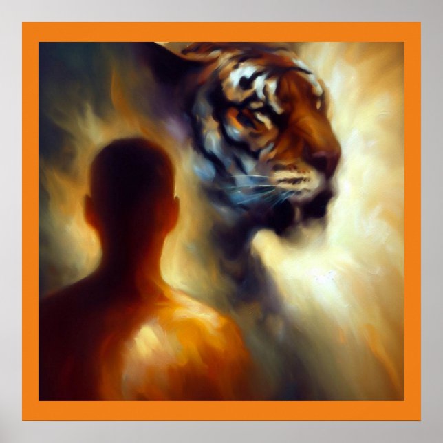 Poster Spirit Animal Tiger 2 (Frente)