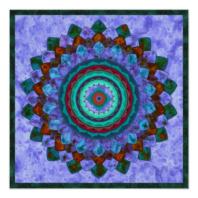Póster Spirit mandala (Frente)