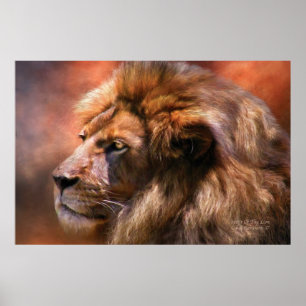 Poster Spirit Of The Lion Art Poster/Print