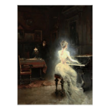 Spirit por George Roux 1885 Poster Brilhante