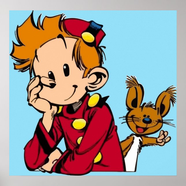 Poster Spirou e Spip (Frente)