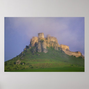 Poster Spissky tem névoa, Eslováquia