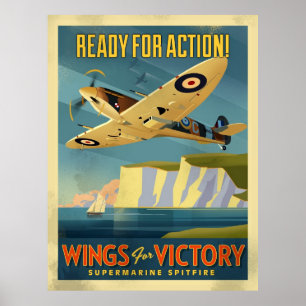 Póster Spitfire