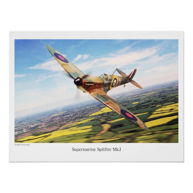Póster Spitfire (Frente)